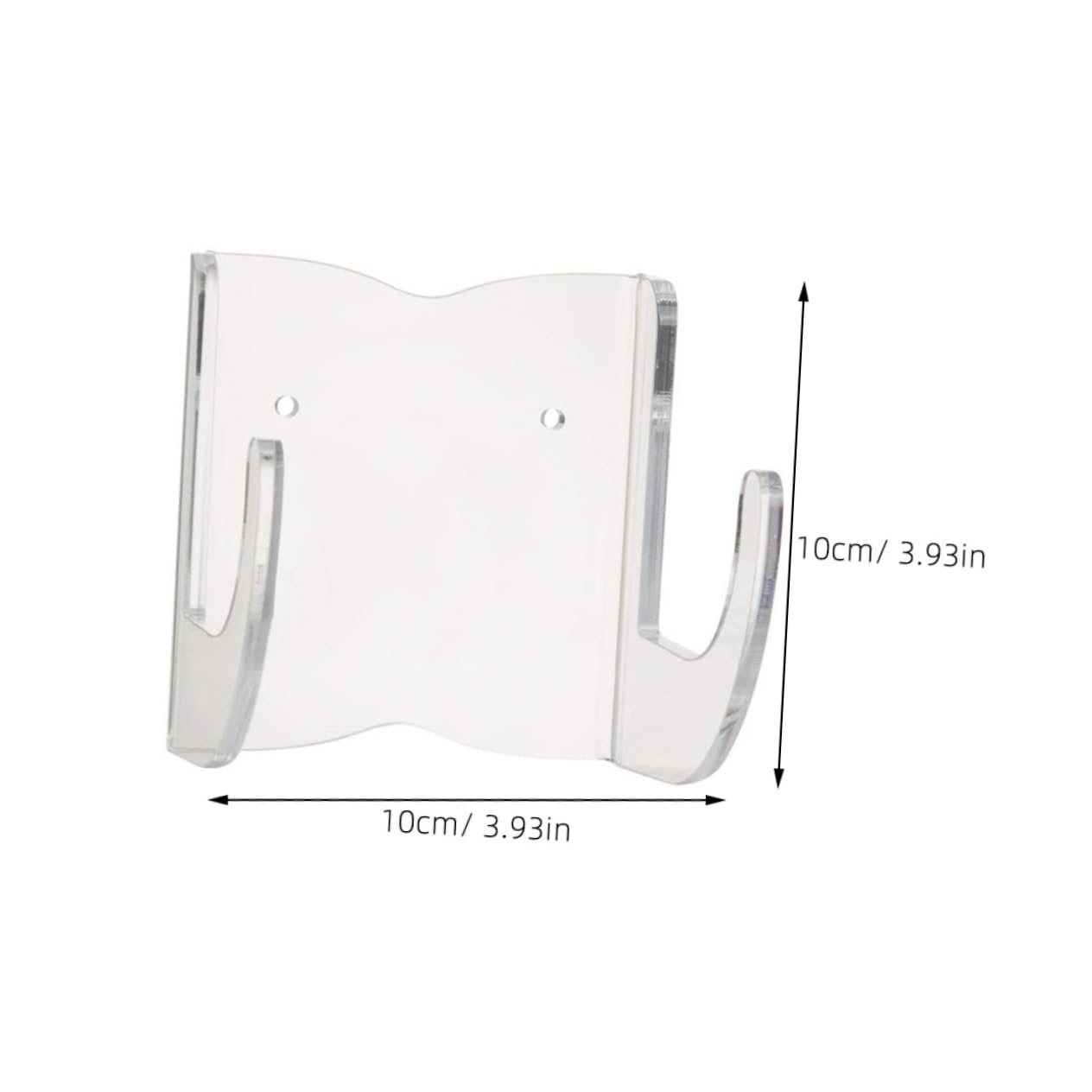 SWOOMEY 1Set Guitar Wall Mount Hook Transparent Guitar Storage Stand for Acoustic and Electric Guitars Easy Install Guitar Display Rack for Home Office and School