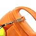 TaktZeit Tennis Trainer Rebound Baseboard Self Tennis Training Equipment Tennis Practice Rebounder with 2 String Balls (Orange)
