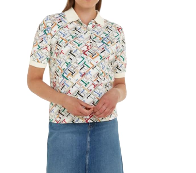 Polo de mujer Tommy Hilfiger WW0WW41782 de corte exclusivo