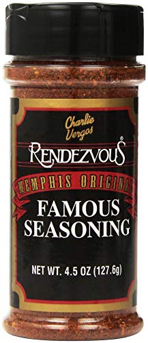 Charlie Vergos Rendezvous Famous Memphis Barbecue Dry Rub Seasoning (4.5 oz) - SET OF 2