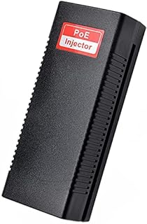 Gigabit 90W PoE++ Injector 54-56V Adapter, 10/100/1000Base-T IEEE 802.3bt PoE Standard Active POE+, Plug and Play for Wireless Access Points/PTZ/Videophones