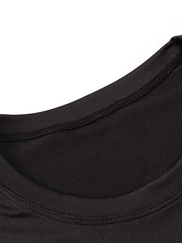 Loijon Mulheres de manga curta t-shirt treino yoga execução camisas secagem rápida desempenho exercí