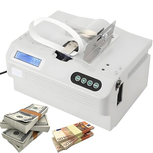 Máquina agrupadora automática de billetes, encuadernación rápida de 2 segundos para un manejo eficiente de efectivo y operaciones financieras