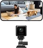 EKJANEPE 2K HD Kleine Kamera, Live Übertragung Handy App, Überwachungskamera Innen Überwachung Hundekamera, Bewegungserkennung, Nachtsicht