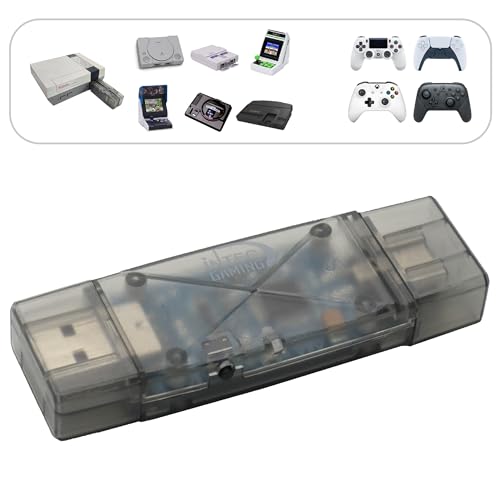 Mini convertidor - Adaptador de controlador sin cable para NeoGeo Mini/Genesis Mini/TG16 Mini/PS Classic/NES SNES Classic/Astro City Mini, adaptador de controlador de juegos para PS5/PS4/Xbox