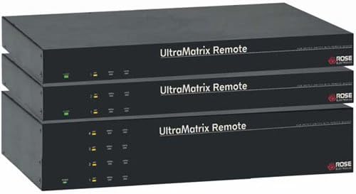 Rose Electronics UltraMatrix Remote RP2-1R2X8U Digital KVM Switch with Expansion Card (RP2-1R2X8U/E)