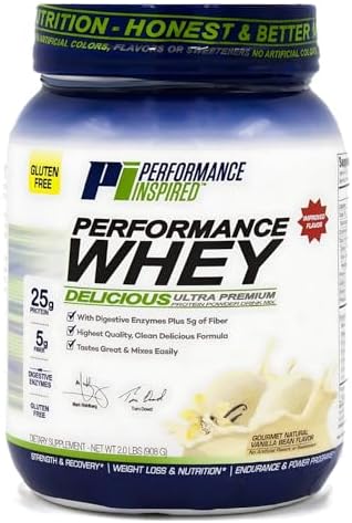 PERFORMANCE INSPIRED Nutrition WHEY Protein Powder – All Natural ...