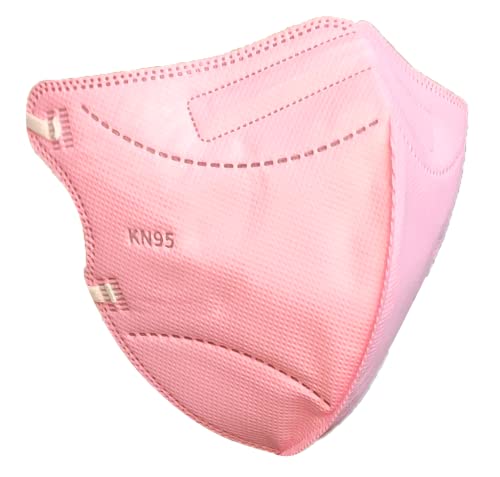 Máscaras KN95 Rosa KN95 FPP2 PFF2 - Filtragem > 95% - Embaladas de 10 em 10