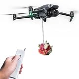 Universal Drone Airdrop System, Release Device, Payload Clip, Airdropper, Fish Bait Delivery Device , Drone Accessories, Compatible with DJI Mavic Mini 4 Pro, Mini 3, Mini 2, Air 2, Air 2S, Air 3, Mavic 3, Mavic 2, Spark (Airdrop Device)