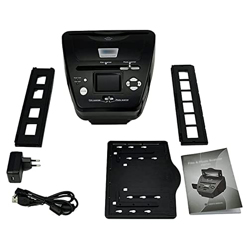35mm Pellicola Scanner, Convertitore Digitale standalone per Negatives & Slides, 135 Formato a JPEG, Nessun PC Necessario, Schermo LCD, Supporto per Scheda SD, Nero