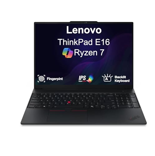 Lenovo ThinkPad E16 Gen 3 Business Laptop 16.0 FHD+ Anti-Glare Display