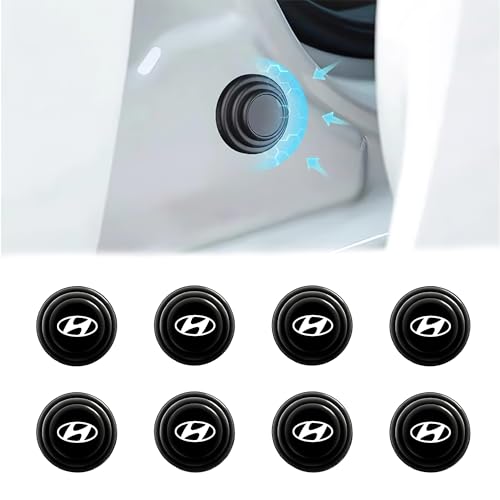Image of Car Shock Absorber Door Protector Rubber Pad Guard Protection For Exter, Creta, Venue, Verna, i10, i20, Aura, Alcazar, Tucson, Santro, Kona, Stargazer, SantaFe, Ioniq, Getz, Elantra, Accent, Eon