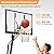 LotFun Basketball Hoop Portable with 44 Inch Shatterproof Backboard, 5.2-10FT Height Adjustable Basketball Goal System with Ball Return and Wheels for Youth/Adults Indoor Outdoor Pool