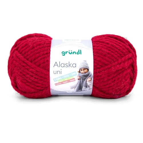 Laine à tricoter Gründl Alaska de qualité supérieure douce et épaisse - 2