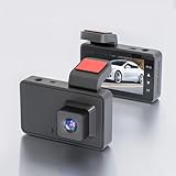 2.4-inch 1080p Dash cam, HD Dash cam, 24-Hour Protection for Your car, with G-Sensor Parking Monitoring Loop Video Motion Detection, Super Night Vision