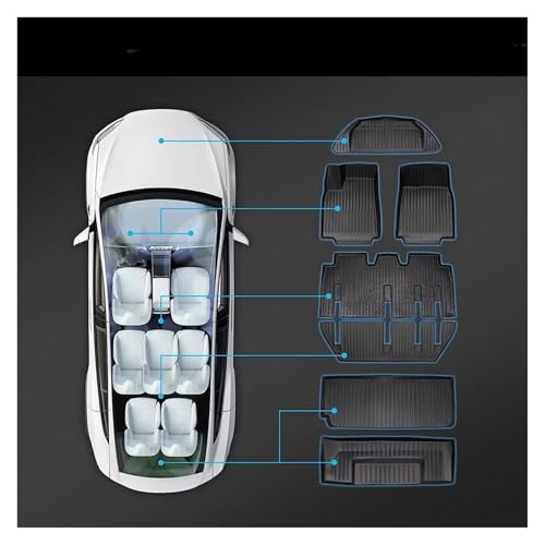 Tapis antidérapant voiture imperméable quatre saisons Tesla S - 3