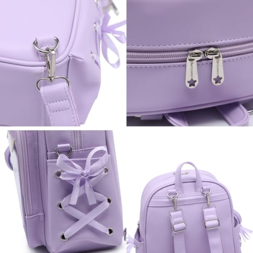 Image of CHERRY SAUCE Devil Halloween Ita Backpack Crossbody Purse For Gothic Anime