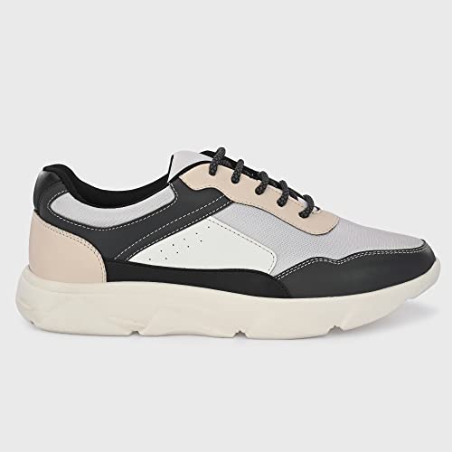 Image of Centrino Mens Casual Shoes Fashion Lace Up Non-Slip Flats Trendy Stylish All Day Comfortable Lightweight Sneakers with Extra Comfort on Heel (6029)