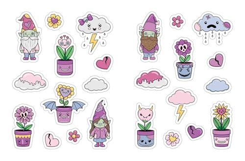 Image of The Creepy Cute Love Sticker Book: 500+ Stickers to Scare and Share (Creepy Cute Gift Series)
