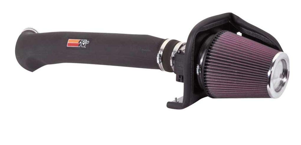 K&N Cold Air Intake System: High-Flow Air Filter, Increase Performance & Towing: Compatible with 1994-1996 Ford: Bronco, F150, F250, F350, 57-2543