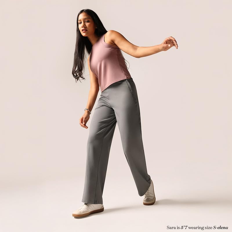 Image of BlissClub Women High Rise Loose Pants
