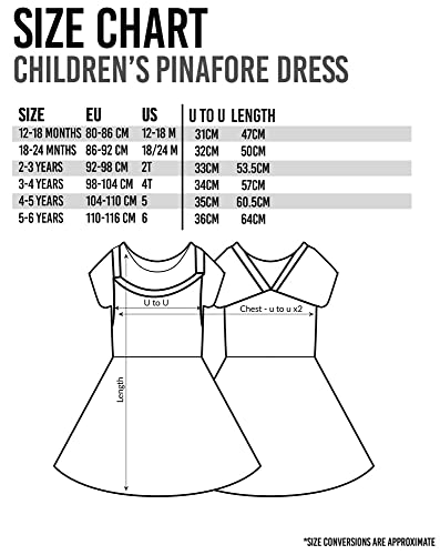 CoComelon Pinafore Dress Kids Toddlers Girls T-Shirt Dungaree Outfit2