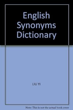 Paperback English Synonyms Dictionary Book