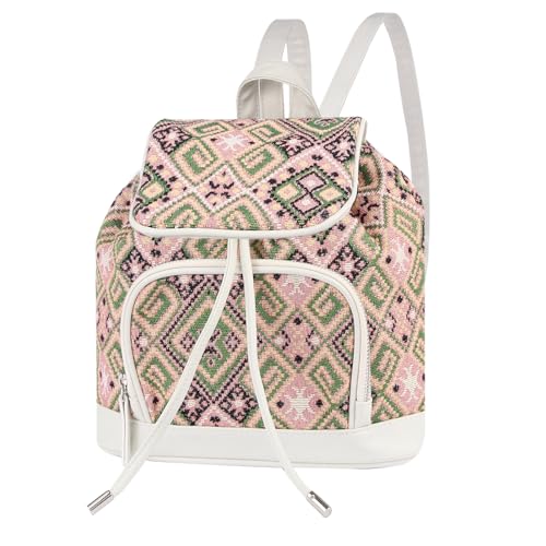 Lily queen Fashion Small Backpack Purse for Women Cute Daypacks Bag Colorful