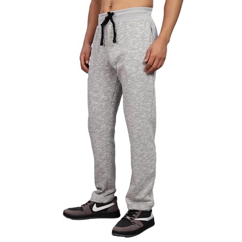 Image of fanideaz Mens Cotton Track Pants for Men Summer Night Lower Gym Trousers Travel Wear Full Length Bottoms Casual Sportswear Relaxed Fit Comfortwear Loungewear Pants