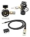 TIKSCIENCE Paintball Co2 Pressure Regulator Fit for Paintball Tanks Mini Sef Super Fast Refresh HPA Regulator and Valve Gauge Adapter Input 1500psi Output 0 to 150psi