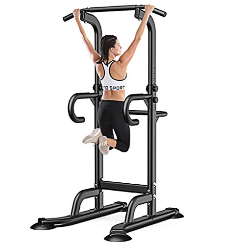 Pull Up Bar Stand, Dip Stands Multi-Function Chin Up Bar Dip Station Strength