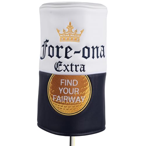 HahaHome Funny Golf Club Head Cover for Men and Women – Hilarious Driver Cover – Unique Golf Gift for Dad, Husband, or Friend by HahaHome - Used condition - CA$25.15