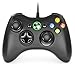 Dhaose Controller für Xbox 360, Gamepad Joystick mit Kabel, USB Gamepad Wired Controller, PC Wired Joypad Game Controller, Ergonomisches Design Game Controller unterstützen Xbox 360 PC Windows 7/8/10