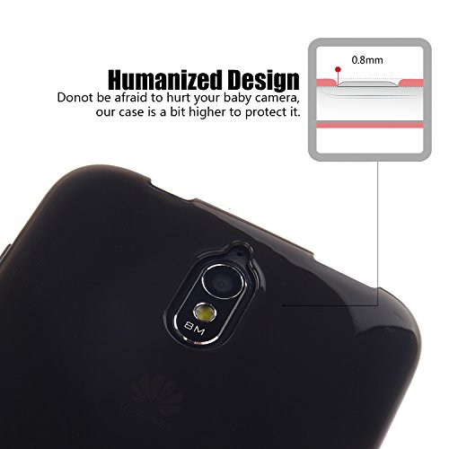 Tinxi® Custodia case in silicone per Huawei Y625