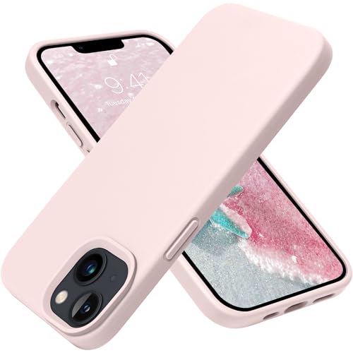 Coque iPhone 13 MagSafe antichoc finition haut de gamme rose