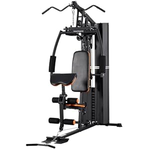 Multifunctional Home Gym Workout Equipment, Full Body Strength Training Machine with Pulley System & Rowing Function — All-in-One Exercise Equipment for Home Fitness