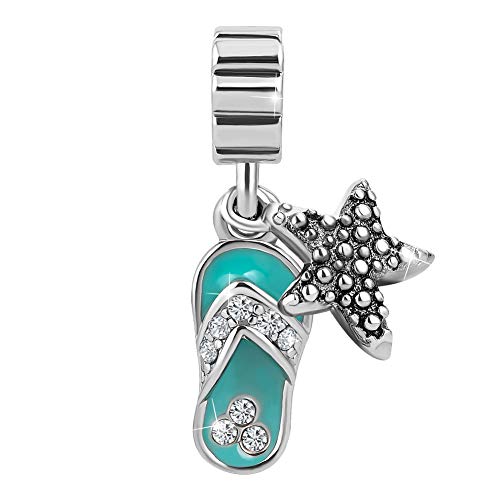 CharmSStory Starfish Dangle Beach Charms Bead fit Charms Bracelets2