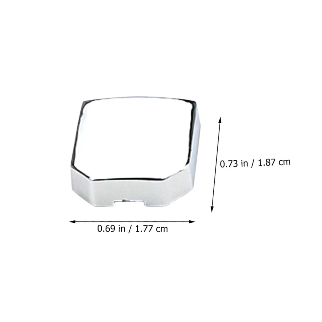 Totority Metal Violin Metronome Sliding Block 2 Pieces Easy Installation Durable for Long Violin Tool