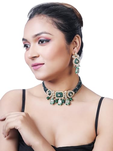 Elegant Kundan Bridal Jewelry Set
