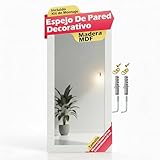 CHELY INTERMARKET Espejo Pared Cuerpo Entero 35x140cm-Marco Exterior 42x147cm...