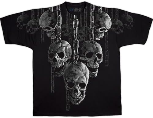 Liquid Blue Men's Plus-Size Hanging Out T-Shirt, Blue
