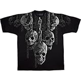 Liquid Blue unisex adult Plus-size Hanging Out T-shirt T Shirt, Black, XX-Large US