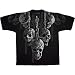 Liquid Blue Men's Plus-Size Hanging Out T-Shirt, Black, Large