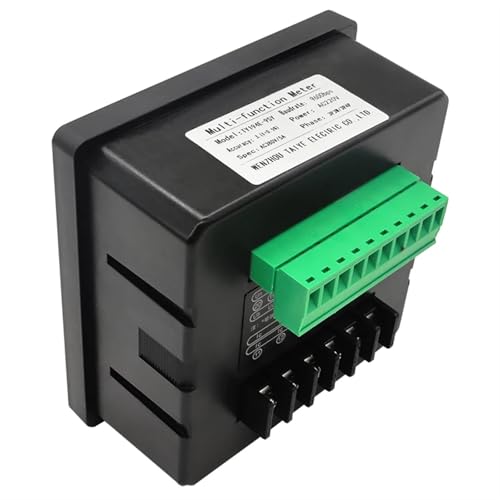 Moniteur de consommation triphasé 400V LCD RS485 pour suivre watts et ampères