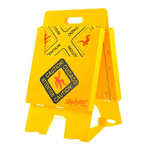 Image of Spilfyter HVU-700CS Universal Caution Stand Kit, Polypropylene, Yellow