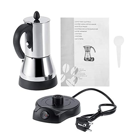 Elektryczny dzbanek do espressoekspres 300 ml, z stali nierdzewnej, wtyczka UE 220 V