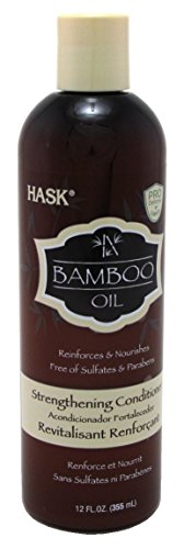 Hask Conditioner Bamboo Oil Strengthening 12oz (6 Pack)