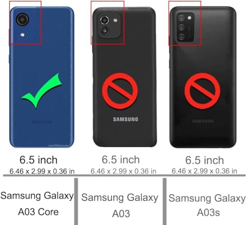 Image of COVERBLACK Flexible Defender Bumper Back Case with Edges and Color Button Back Cover for Samsung A04Core - SM-A032F - Transparent