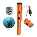 TWQ pinpointer-2019 Design Metal detectors for Adults Kids with Belt Holster, Fully Waterproof Pinpointer-Orange