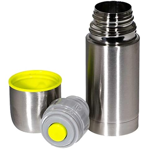 SIDCO Thermosflasche Mini Isolierflasche klein Baby Isolierflasche 125 ml Edelstahl Cover